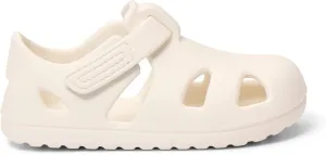 Ten Little Splash Sandals for Baby, Toddler & Kids, Adjustable, Closed Toe Water Sandals for Boys and Girls - Lightweight, Quick Drying Kids Water Shoes, and Flexible EVA with Traction - Soft White, 5