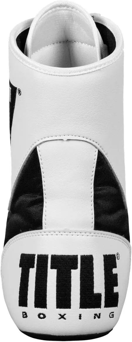 Title Boxing Speed-Flex Encore Mid-Top Boxing Shoes: MMA, Kickboxing, Boxing Boots, Equipment, Footwear