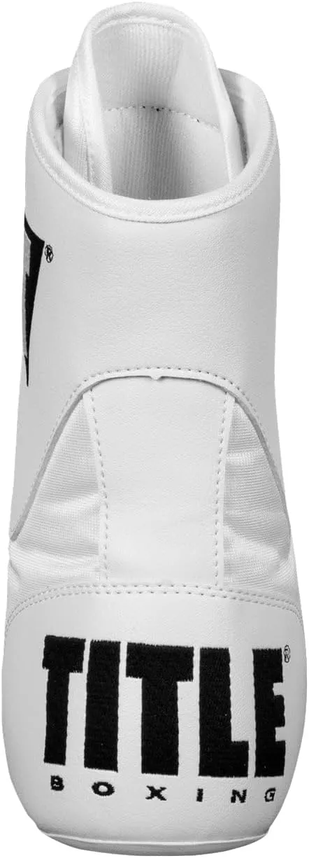 Title Boxing Speed-Flex Encore Mid-Top Boxing Shoes: MMA, Kickboxing, Boxing Boots, Equipment, Footwear