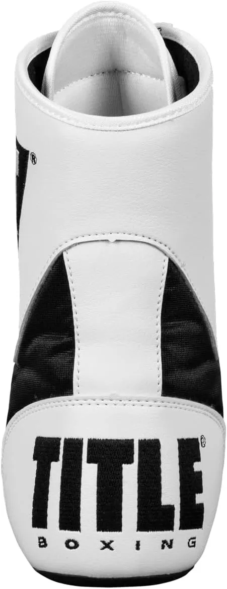 Title Boxing Speed-Flex Encore Mid-Top Boxing Shoes: MMA, Kickboxing, Boxing Boots, Equipment, Footwear