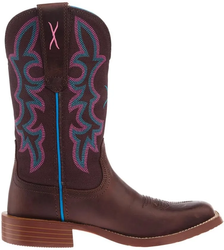 Twisted X Women's 11" Tech X Boot, Wide Square Toe with CellStretch and Tech X