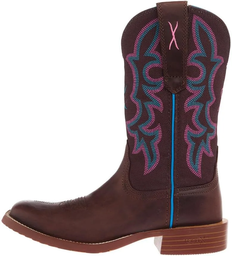 Twisted X Women's 11" Tech X Boot, Wide Square Toe with CellStretch and Tech X