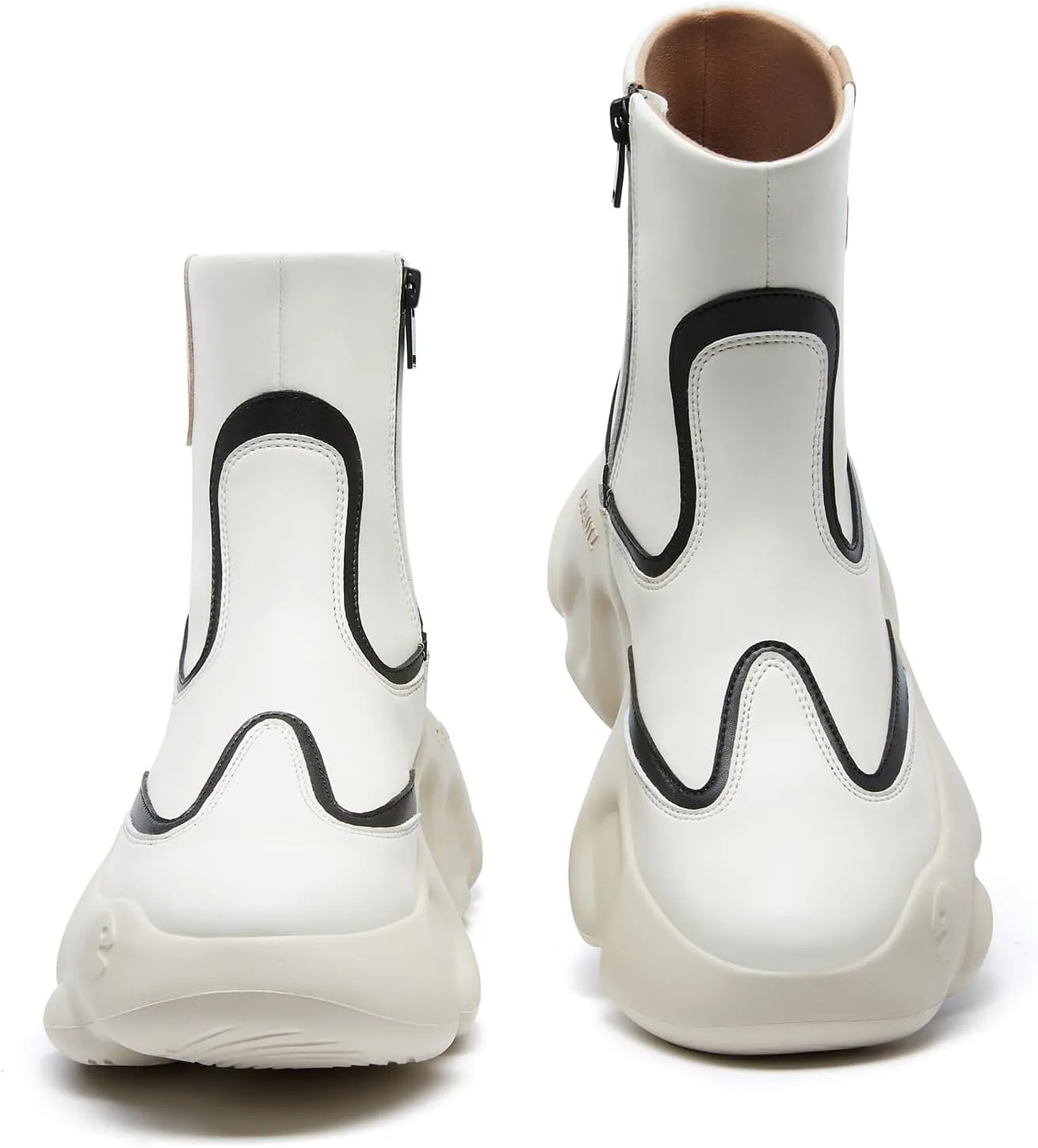 UIN Women's Boots Platform Chunky Fashion Walking Shoes Zarautz