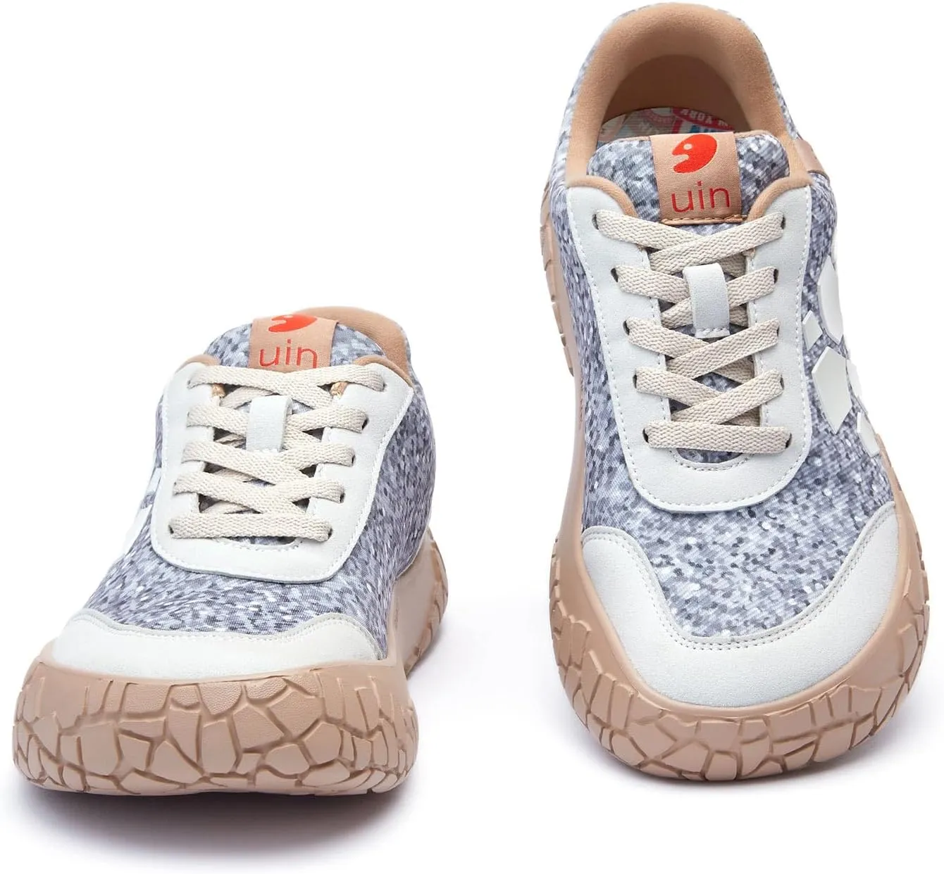 UIN Women's Fashion Sneakers Walking Art Travel Shoes Trencads