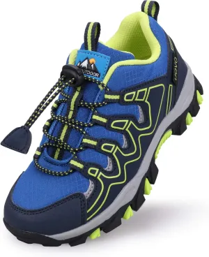 UOVO Boys Shoes Boys Sneakers Boys Tennis Running Shoes Waterproof Hiking Shoes Kids Athletic Outdoor Sneakers Slip Resistant(Little/Big Boys)