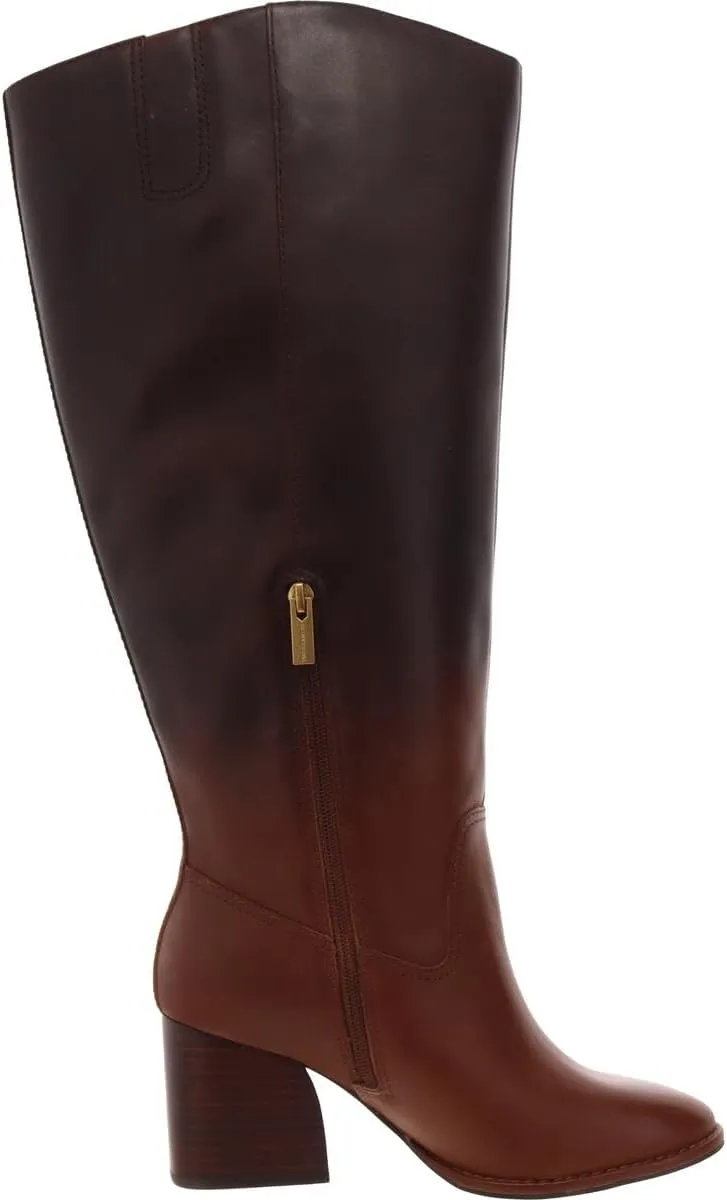 Vince Camuto Womens Ombre Leather Knee-High Boots
