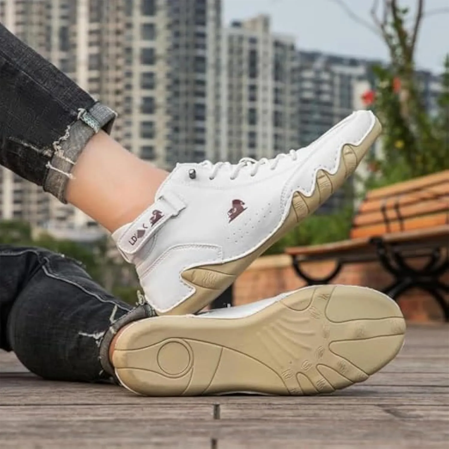 Vogany Shoes, VogLDeck - Waterproof and Breathable Orthopedic Shoes, Outdoor Orthopedic Sneakers for Women Men