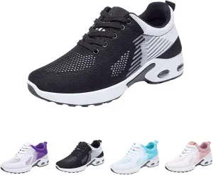 Walking Shoes Women Slip On Air Cushion Running Shoes Lightweight Comfort Mesh Breathable Gym Workout Fashion Sneakers