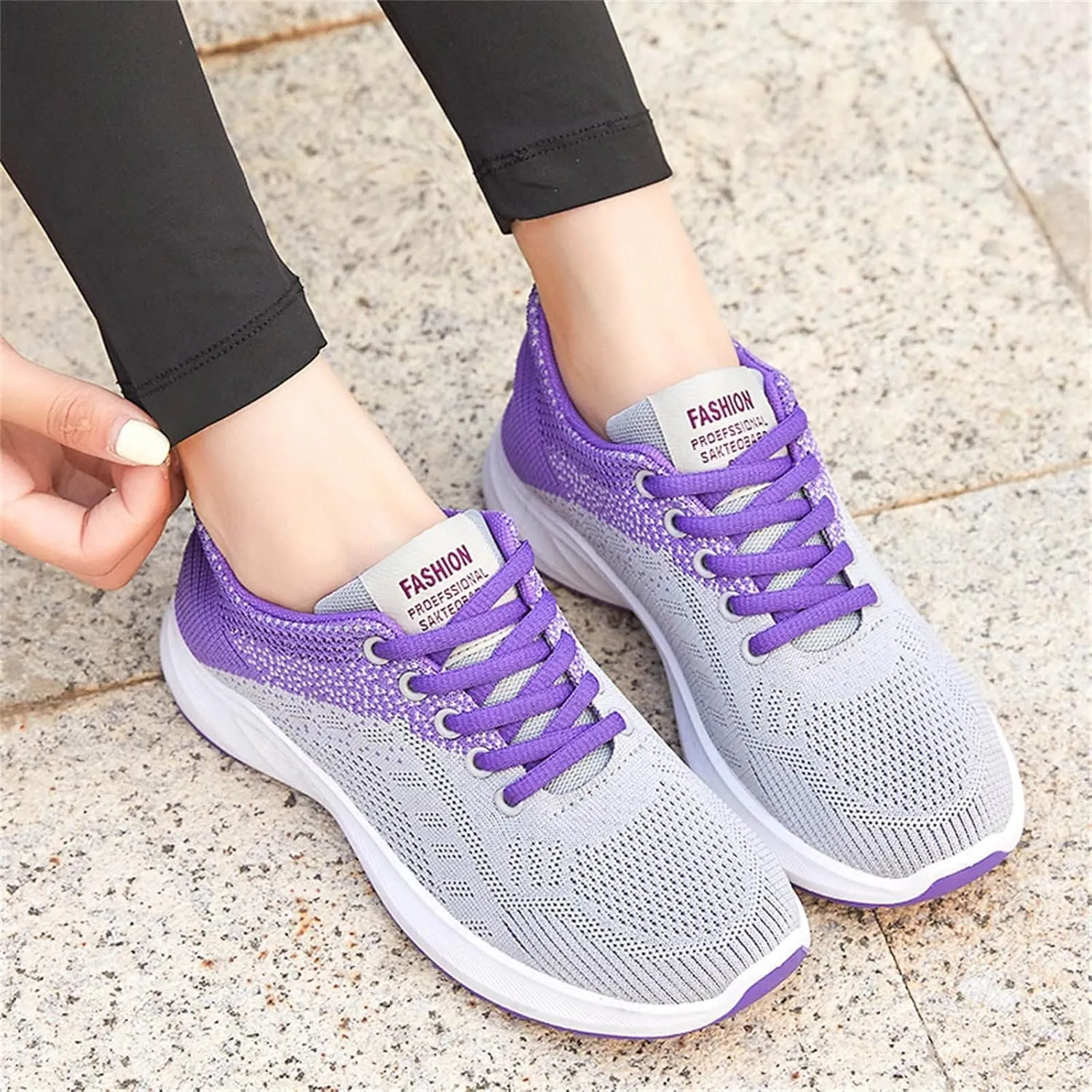 Walking Sneakers for Women Wide Width Road Running Extra Sneakers Arch Support Gym Lightweight Breathable Shoes