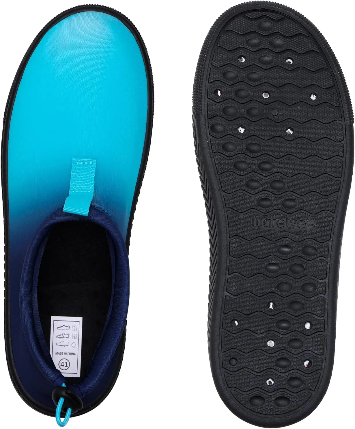 WateLves Water Shoes for Men and Women - Quick-Dry Multi-Purpose Casual Water Sneakers Slip-On with Drainage Holes - Lightweight, Non-Slip Aqua Shoes for Outdoor Water Sports