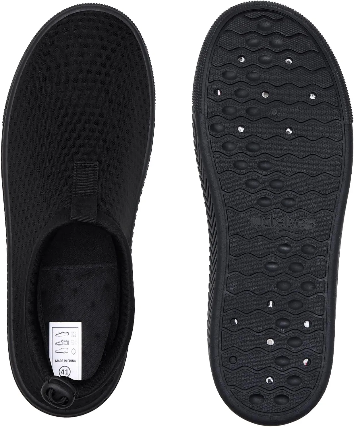 WateLves Water Shoes for Men and Women - Quick-Dry Multi-Purpose Casual Water Sneakers Slip-On with Drainage Holes - Lightweight, Non-Slip Aqua Shoes for Outdoor Water Sports