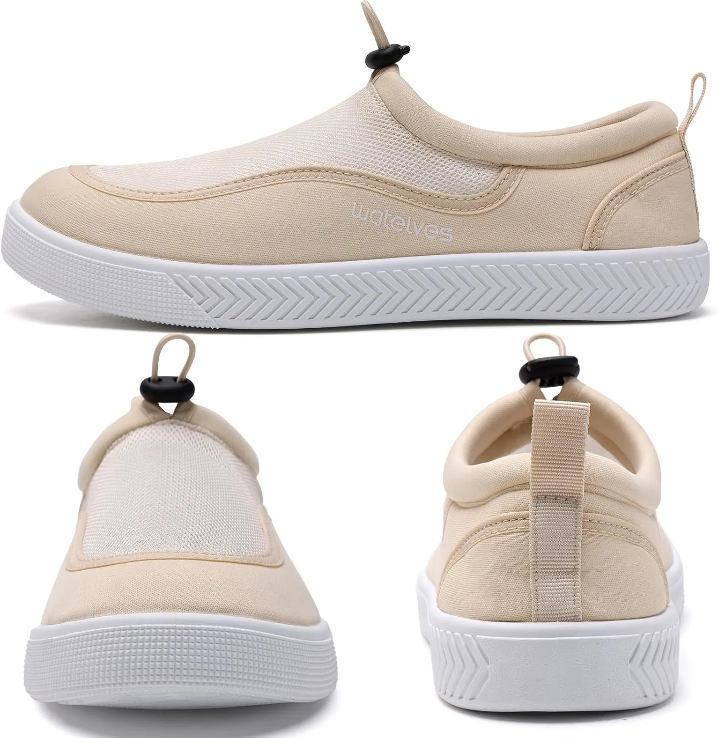 WateLves Water Shoes for Women and Men - Quick-Dry Multi-Purpose Casual Water Sneakers Slip-On with Drainage Holes - Lightweight, Breathable Aqua Shoes for Swim Beach Walking