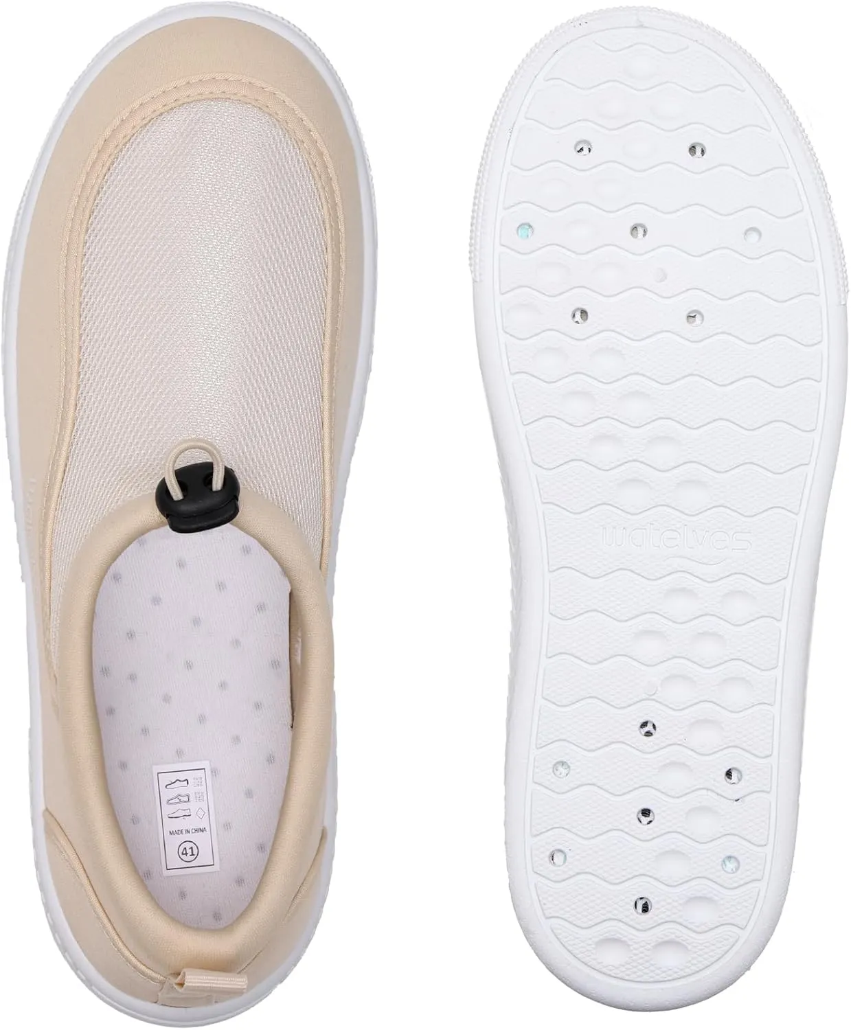 WateLves Water Shoes for Women and Men - Quick-Dry Multi-Purpose Casual Water Sneakers Slip-On with Drainage Holes - Lightweight, Breathable Aqua Shoes for Swim Beach Walking