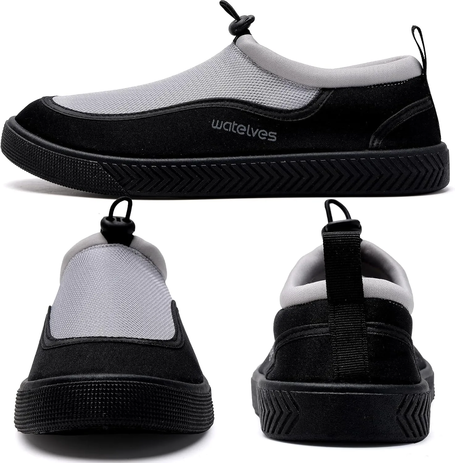 WateLves Water Shoes for Women and Men - Quick-Dry Multi-Purpose Casual Water Sneakers Slip-On with Drainage Holes - Lightweight, Breathable Aqua Shoes for Swim Beach Walking