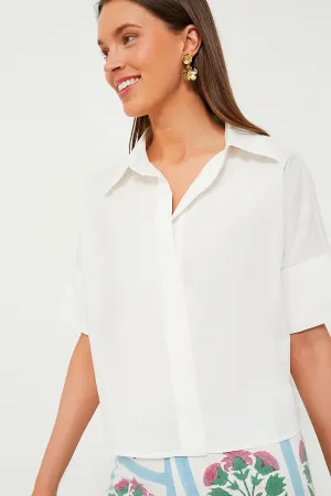 White Cotton Preston Shirt