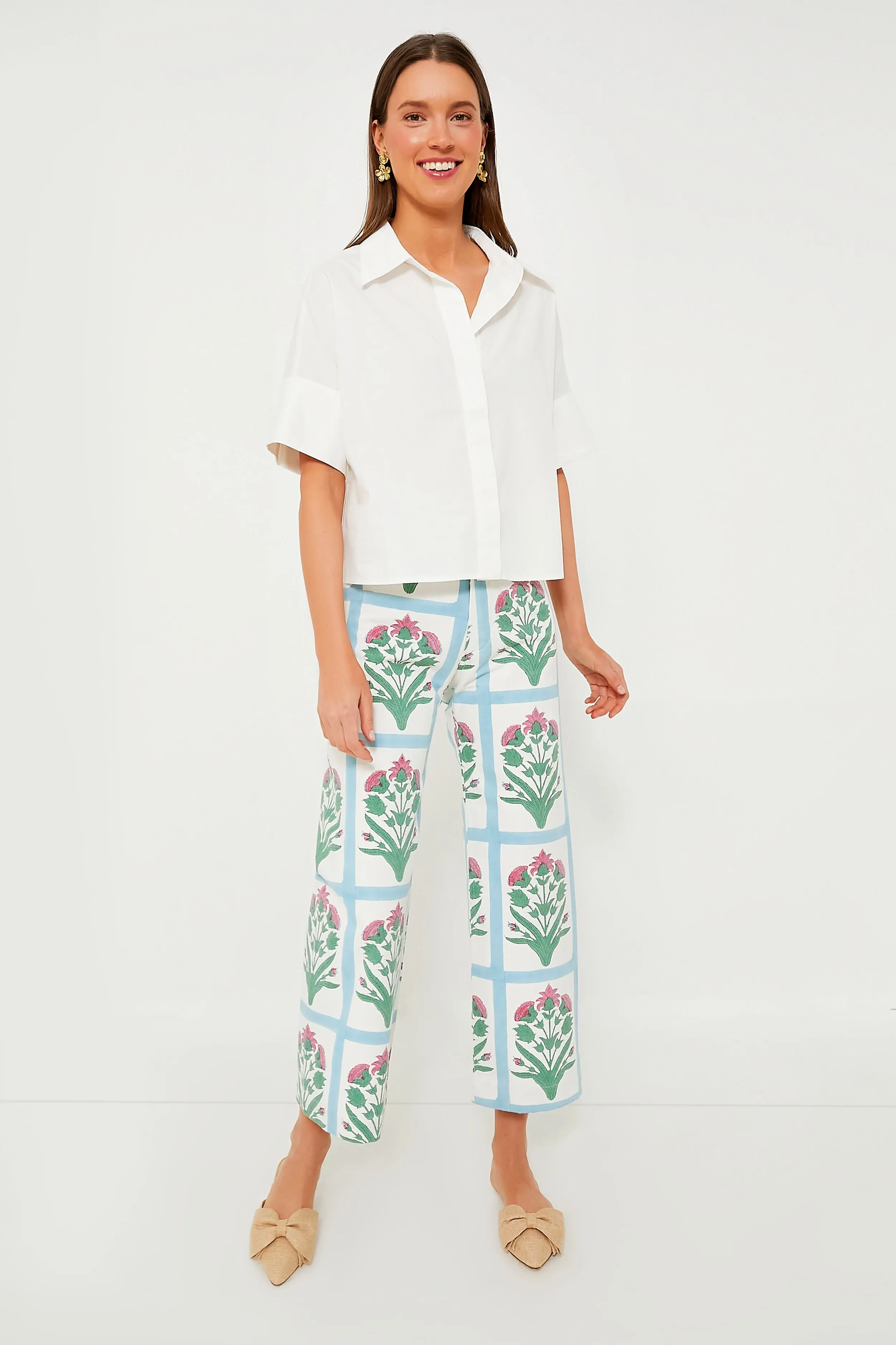 White Cotton Preston Shirt