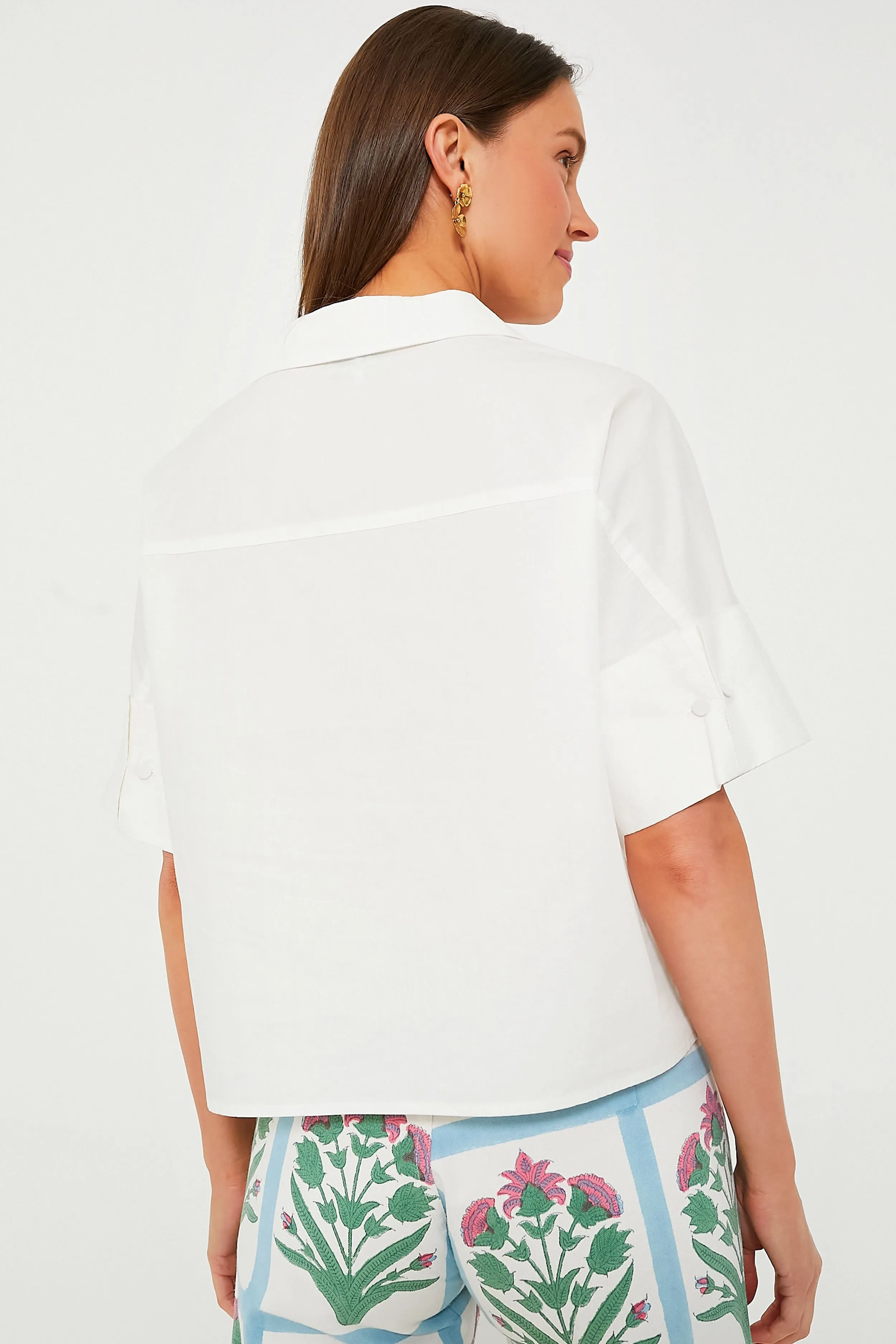 White Cotton Preston Shirt