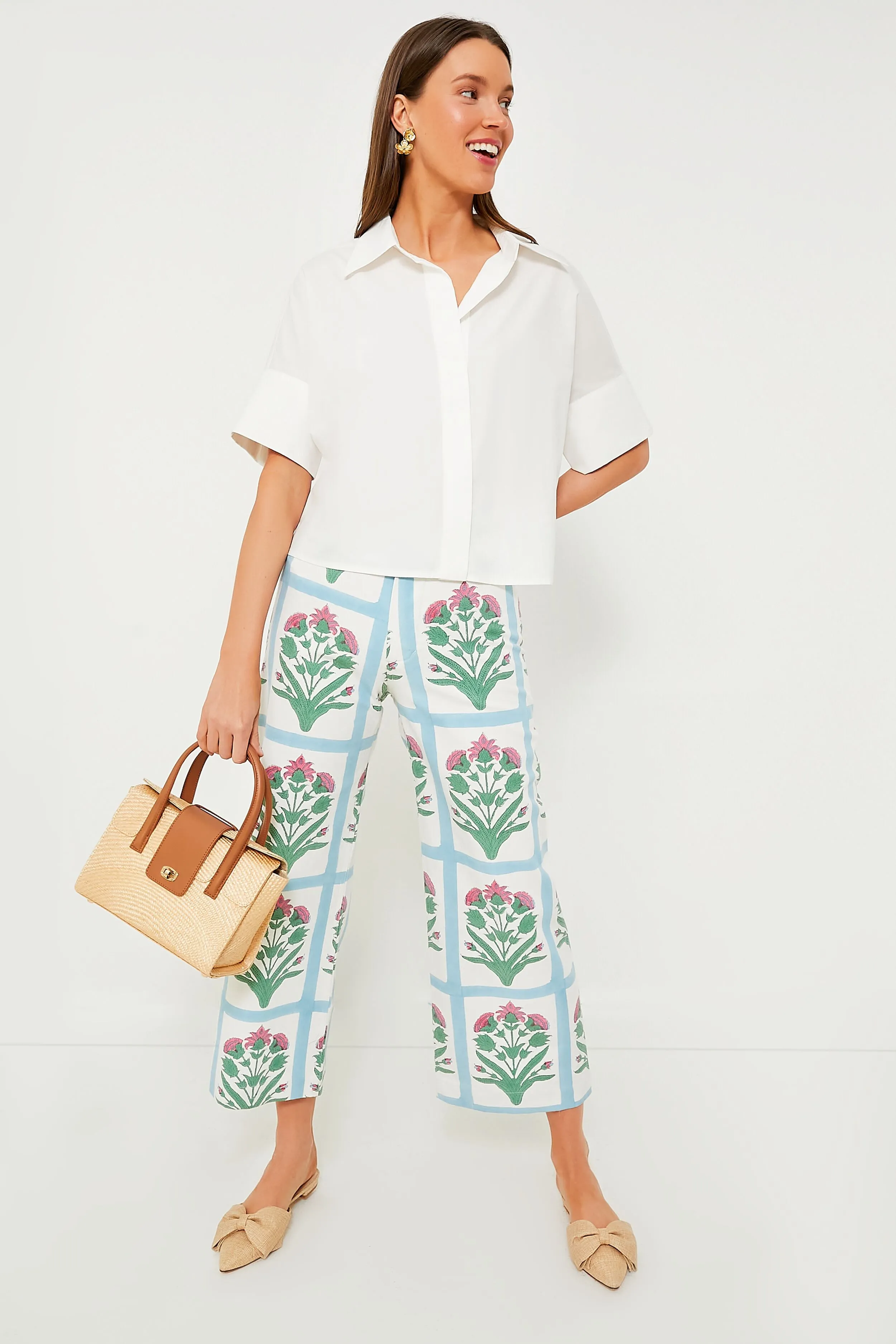 White Cotton Preston Shirt