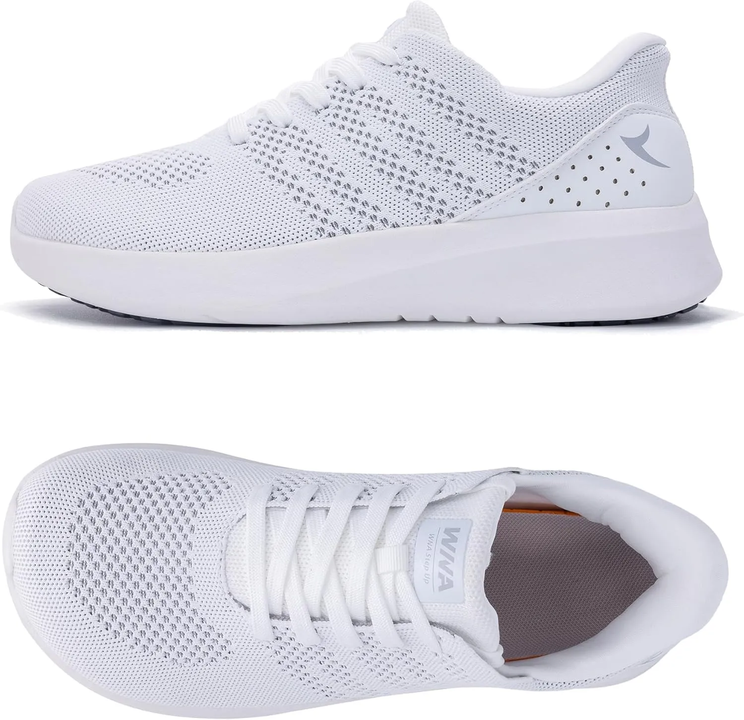Wide Toe Box Shoes for Men Tennis Walking Sneakers with Arch Support Zero Drop Minimalist Design US 8-12