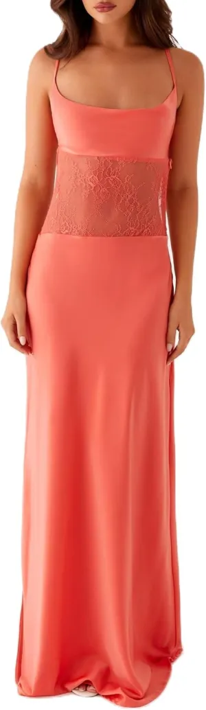 Women Y2K Floral Long Cami Dress Backless Slip Bodycon Dress Sexy Spaghetti Strap Maxi Dresses Summer Beachwear