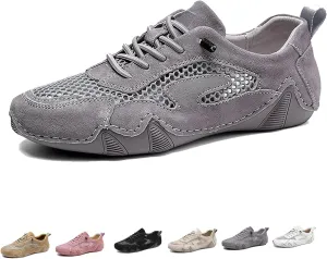 Women's Breathable Mesh Walking Shoes Lightweight Non-Slip Sneakers for Hiking,Travel Daily Wear Soft Breathable Walking Shoes