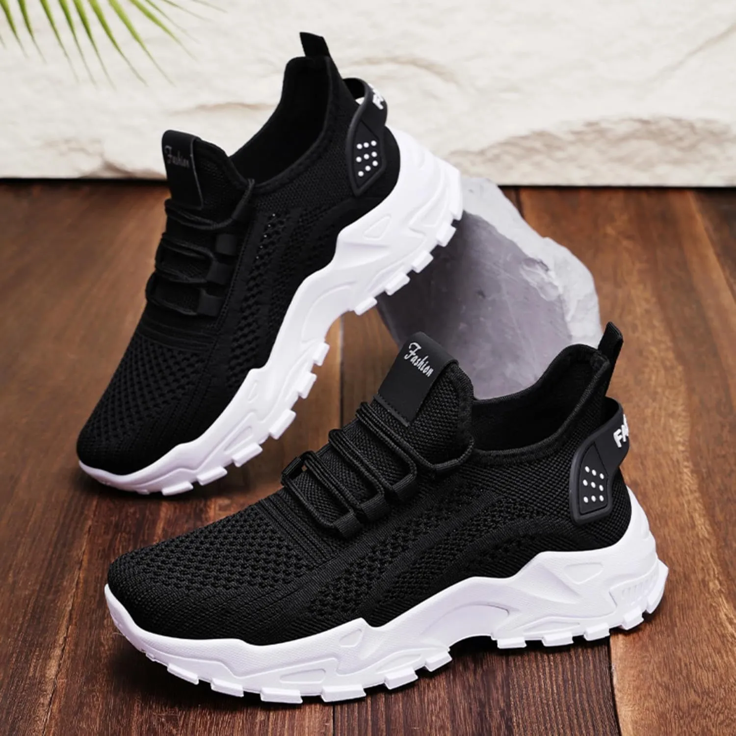 Women’s Casual Sneakers Slip-Resistant Lightweight Breathable Shoes for Walking, Gym, Travel | Flexible Sock Design with Abrasion-Resistant Sole