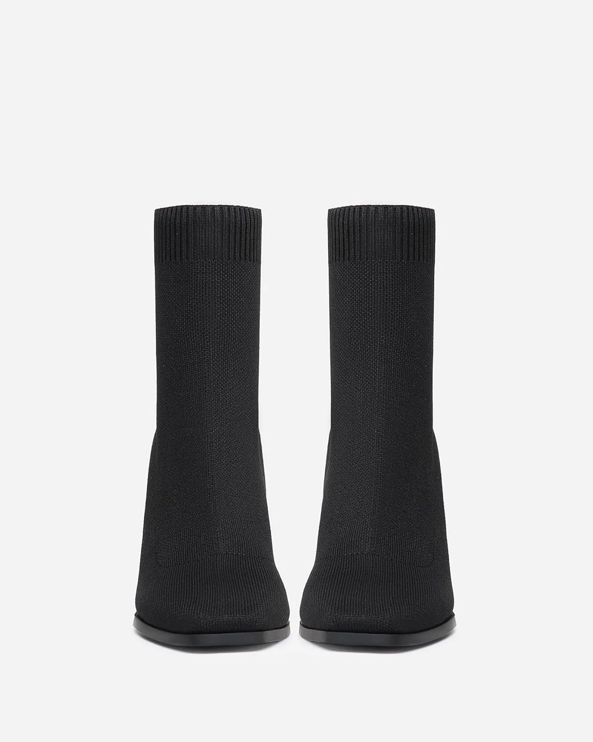 Women's Commute Square Toe Chunky Heeled Ankle Boots