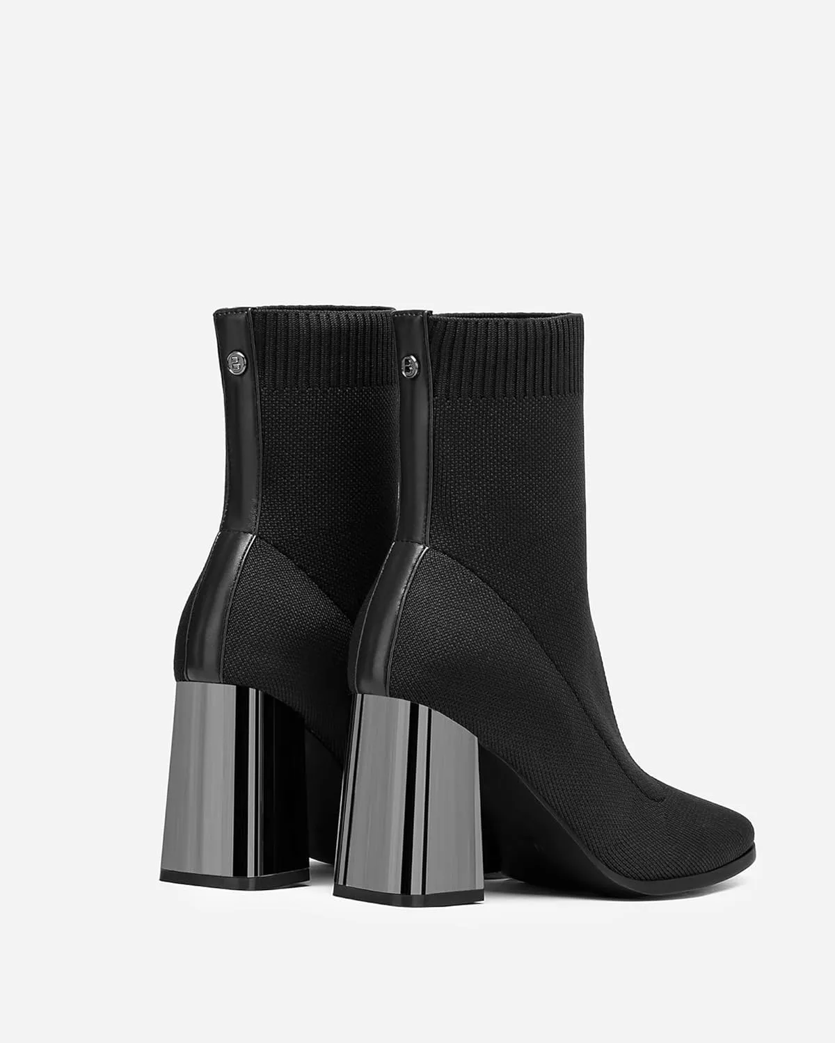 Women's Commute Square Toe Chunky Heeled Ankle Boots