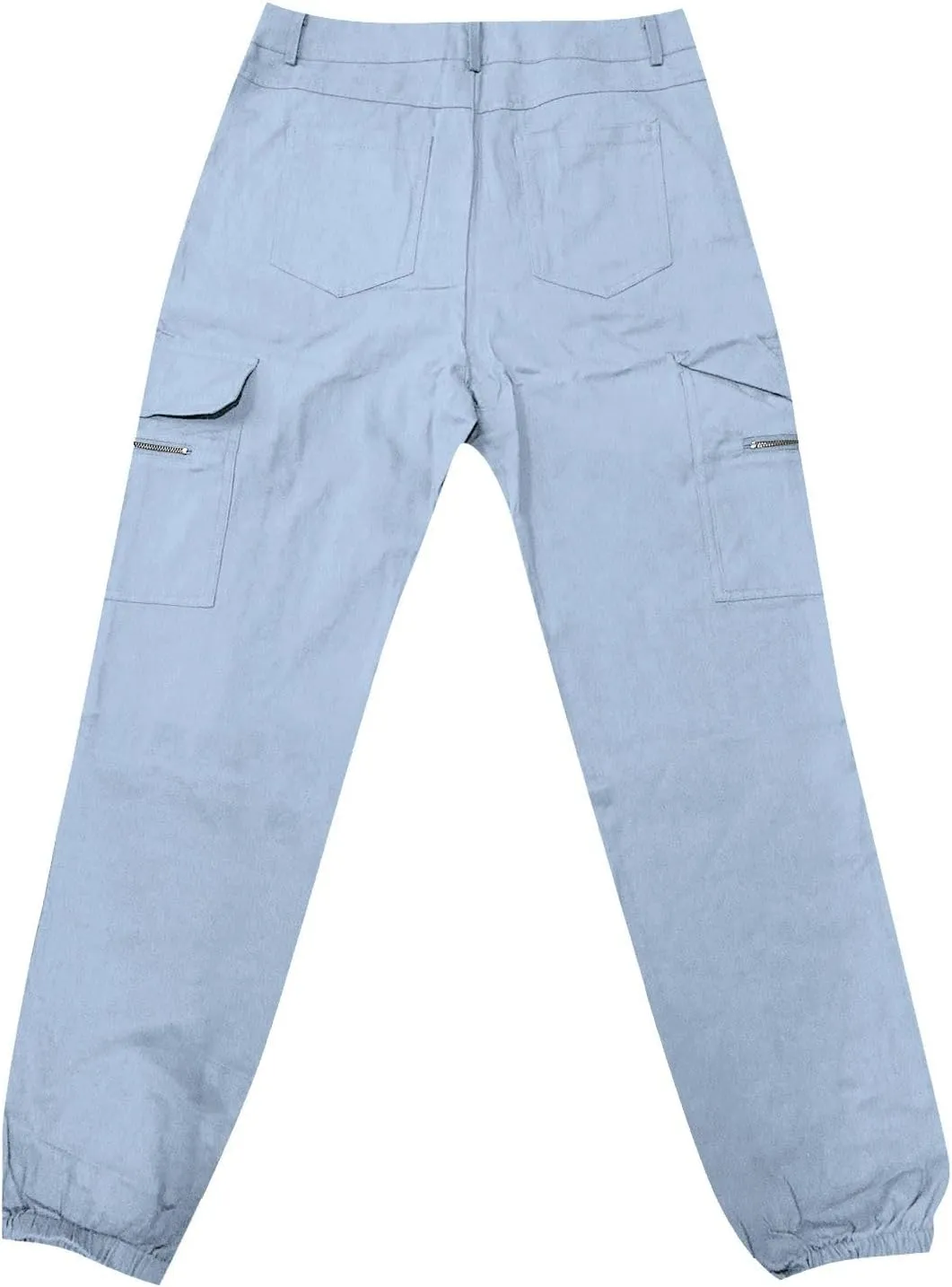 Womens Slim Fit Tight Cargo Pants Military Army Combat Work Pants High Waisted Cotton Casual Hiking Skinny Trousers