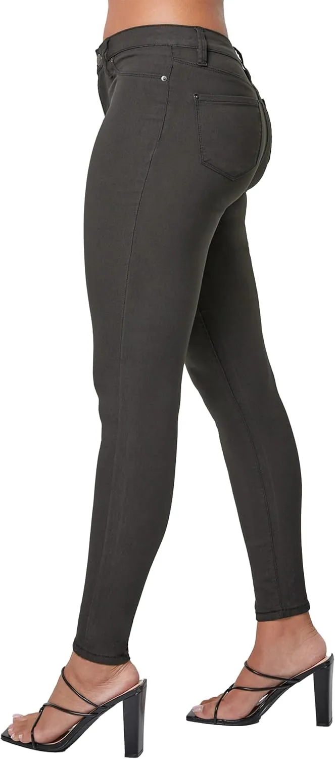 YMI Women's Hyperstretch Midrise Skinny