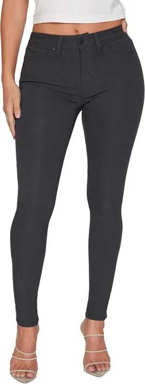 YMI Women's Hyperstretch Midrise Skinny