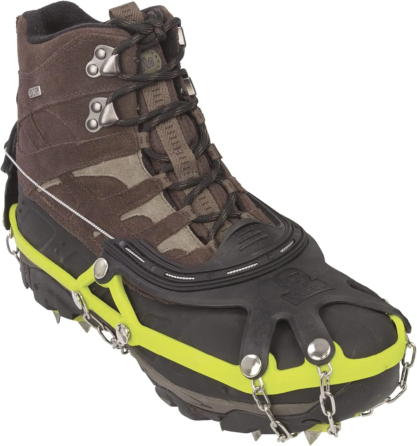 Yukon Charlie's Slip Nots Traction - Spin, Multiple, Ice Shoe Spikes for Hiking Boots